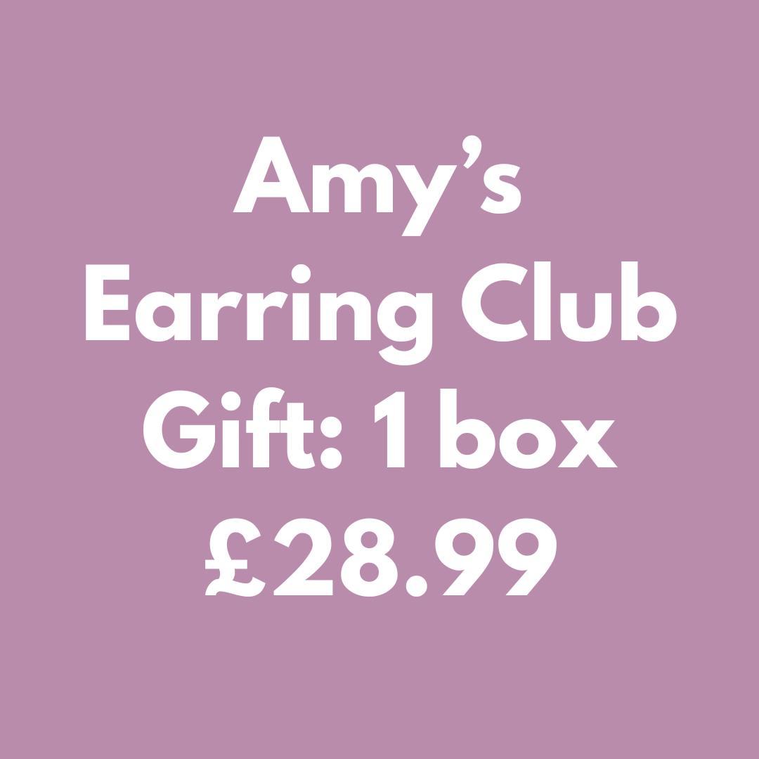1 month of Amy's Earring Club (a gift paid upfront)
