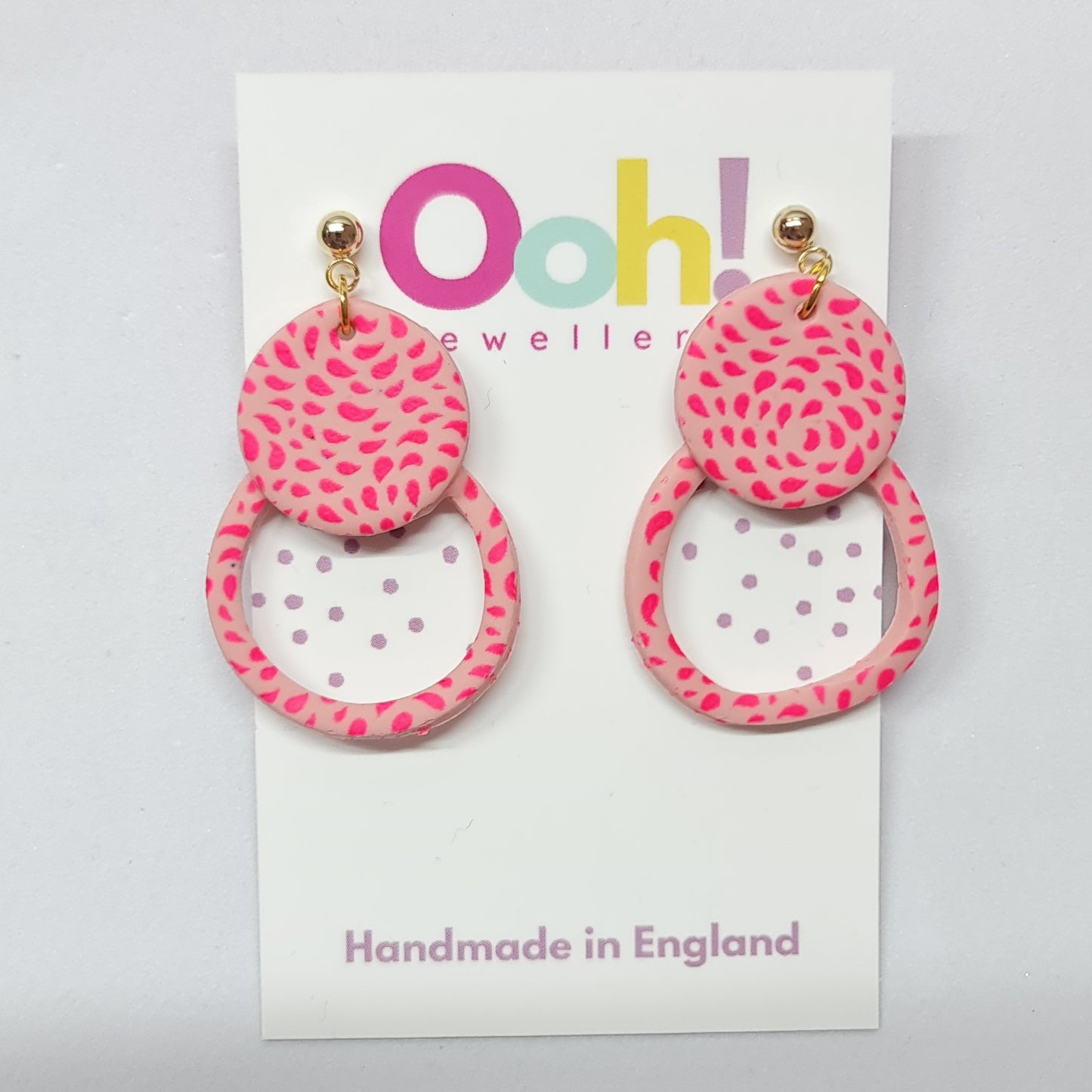 Pink Petal Dangles