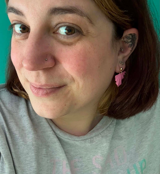 Pink Grace Dangles