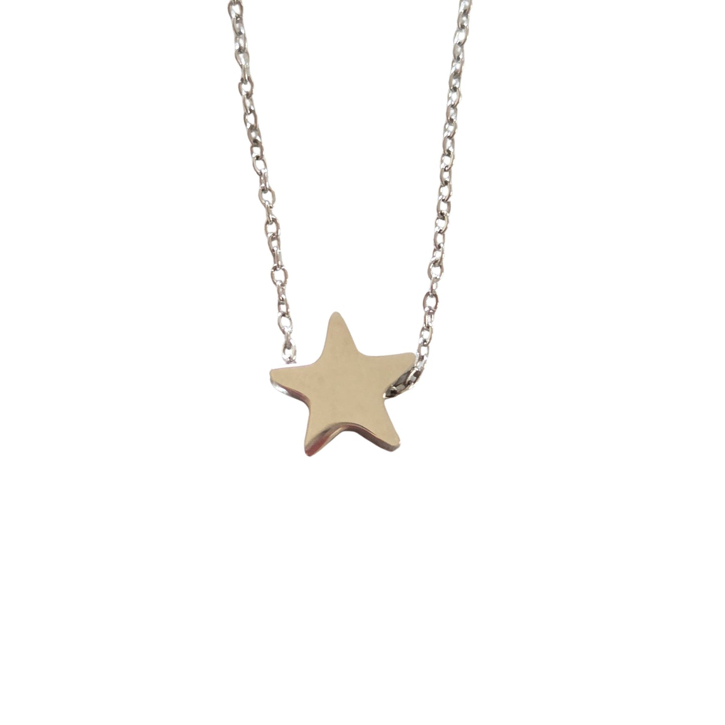 Silver Star Necklace