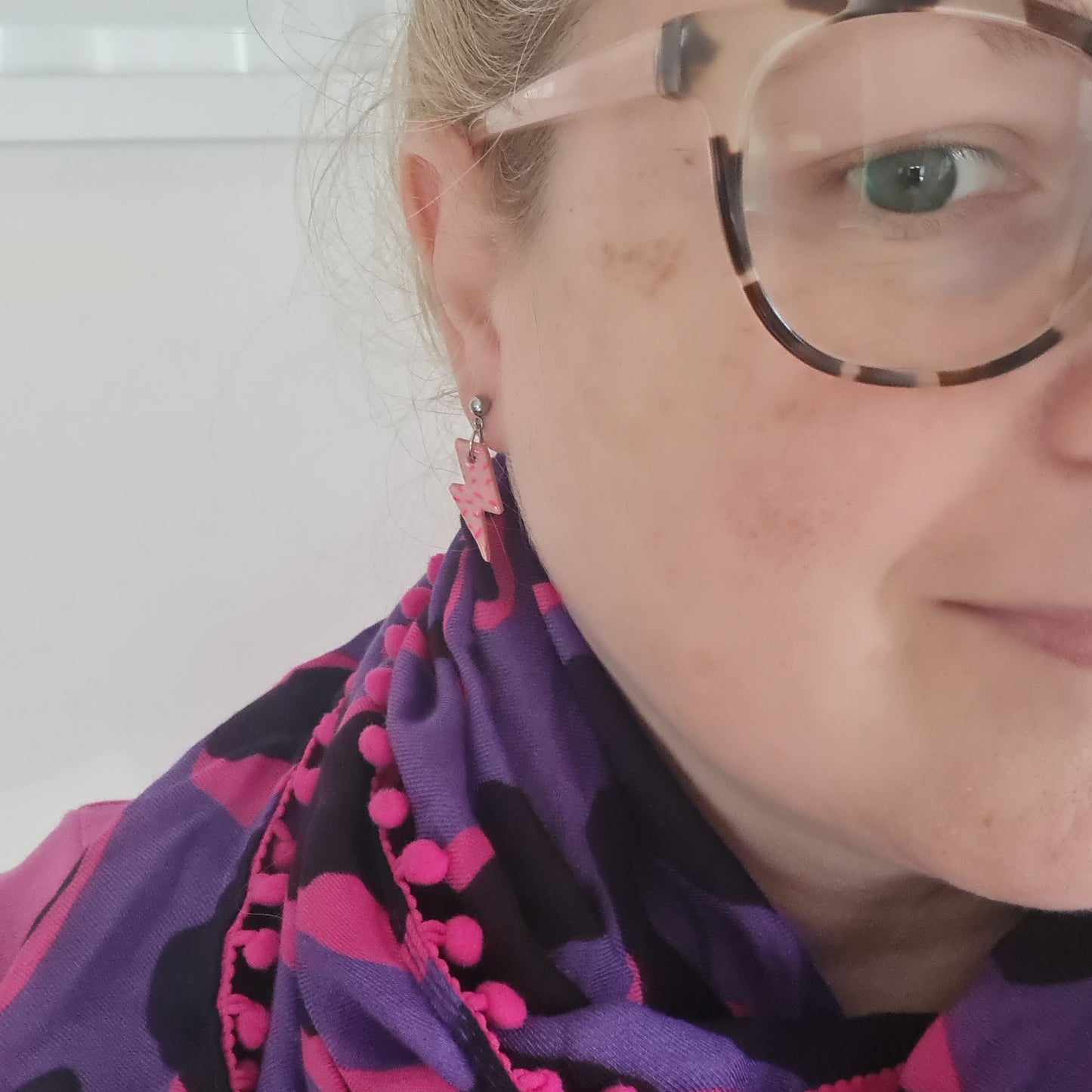 Lightning Bolt Drop Earrings