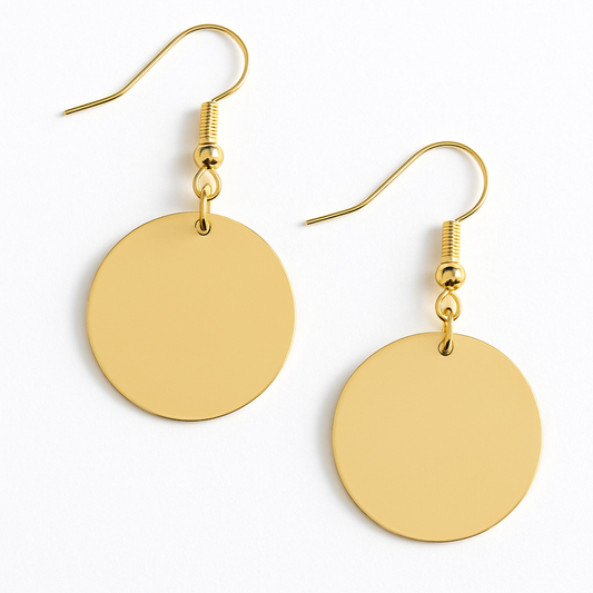 Muted Mustard Dangles