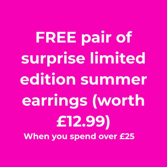 Free Summer Earrings Worth £12.99!