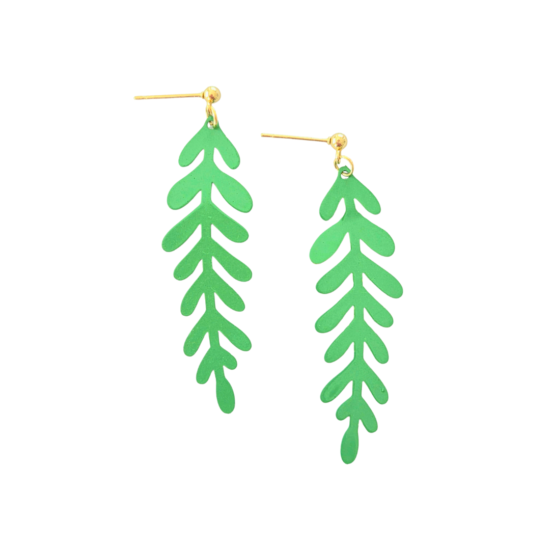 Green Leaf Dangles