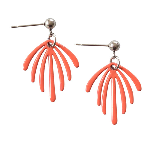 Sienna Coral Dangles
