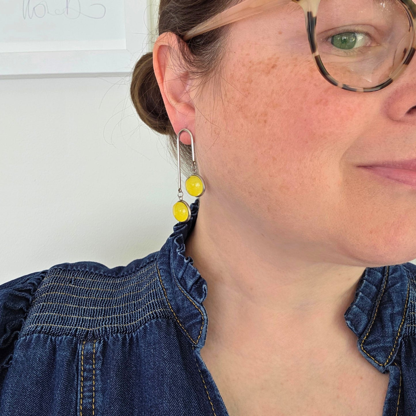 Sloane Yellow Dangles