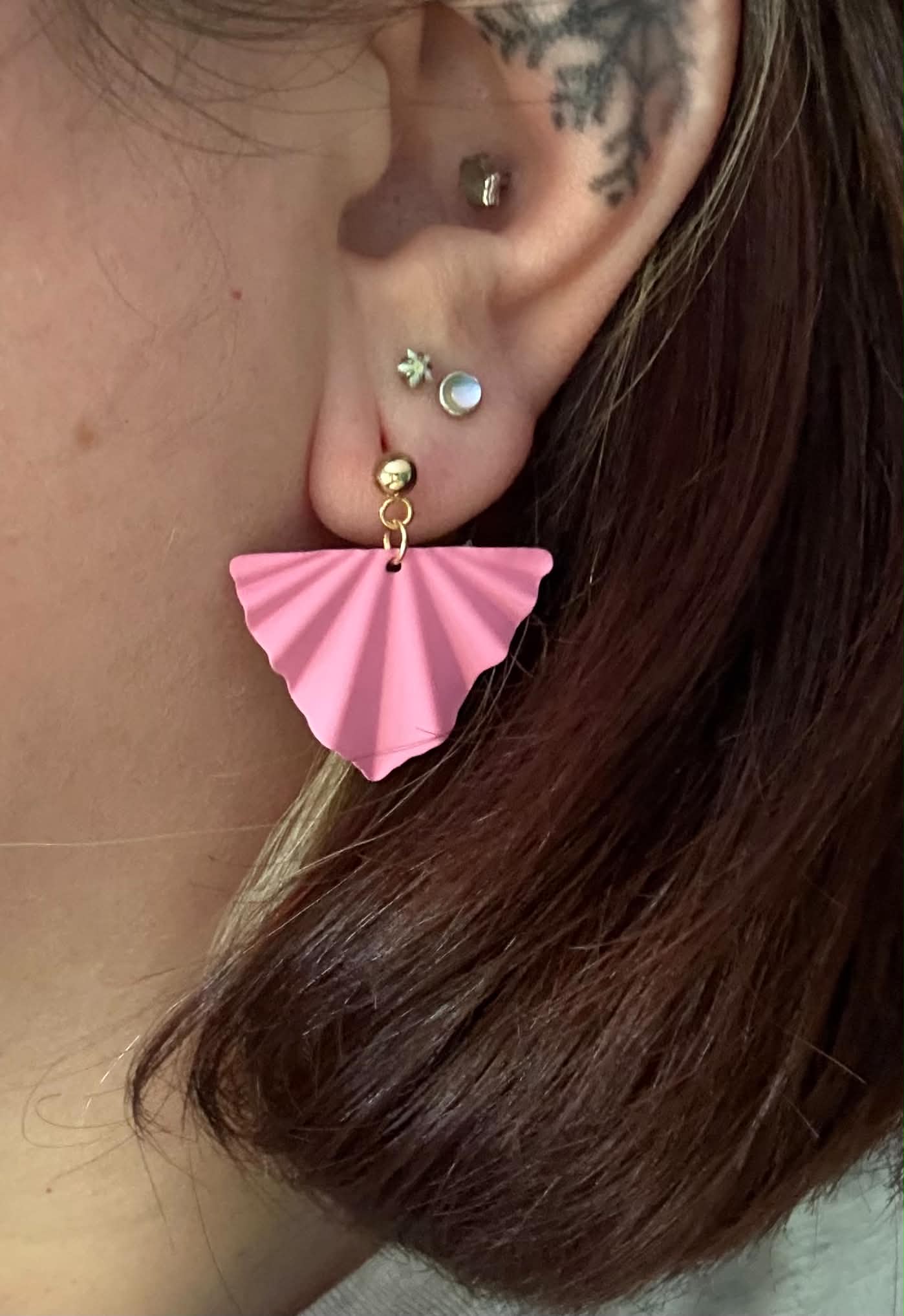 Pink Grace Dangles