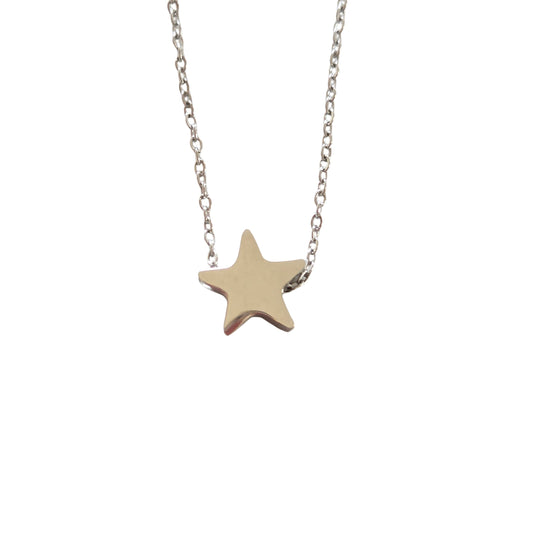 Silver Star Necklace
