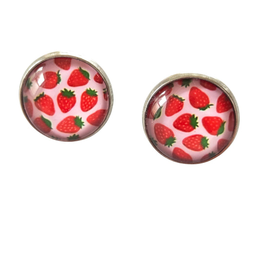 Strawberry Studs